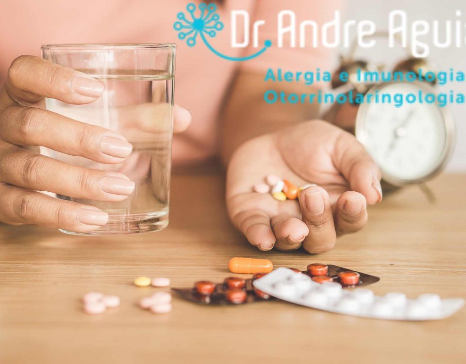 teste de alergia a medicamento